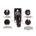 thumbnail image 3 of Coin Slot Acceptor, 6 Type Coins Memory Function Multi Coin Acceptor Durable Intelligent  for Amusement Rides, 3 of 7