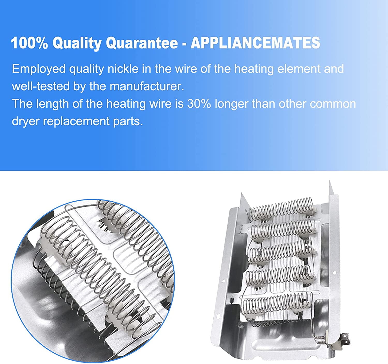 Dryer Element Kit for Whirlpool Sears 279838 & 279816