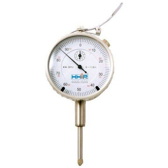 Hhip 0-1"  0-100 Dial Indicator With Lifting Lever 4400-1090