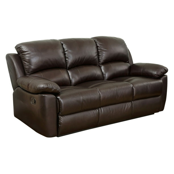 Abbyson Western Top Grain Leather, Western Leather Sectional Sofa