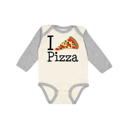 

Inktastic I Heart Pizza Gift Baby Boy or Baby Girl Long Sleeve Bodysuit