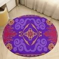 thumbnail image 2 of Aladdin Round Area Rugs for Bedroom Living Room, 4FT Soft Comfy Indoor Circle Carpets, Carpet Home Decor Floor Mat, 2 of 6