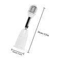 thumbnail image 2 of WEUVEB 2Ud Extensor De Casquillo E27 Con Ajuste Para Bombillas Y Dirección De, 2 of 8