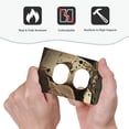 thumbnail image 4 of Vintage Poker Cards Burning Duplex Wall Plate 1 Gang Decorative Electrical Outlet Light Switch Cover Switchplate, 4 of 5