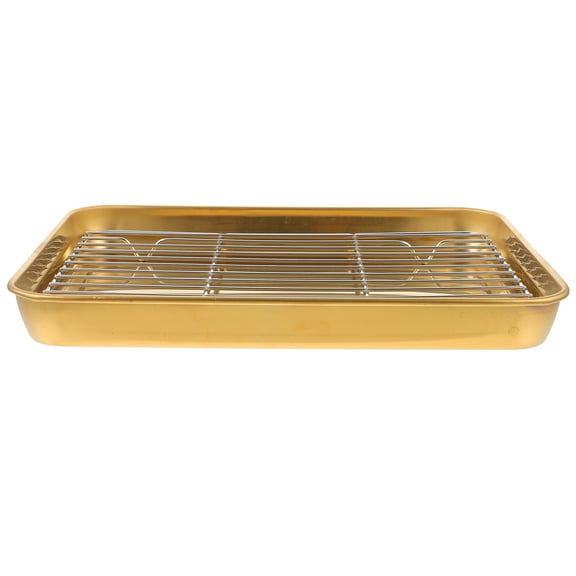 WHAMVOX Bakeware Pan Food-grade Material Household 1 Set 10.22X7.86X1.06in