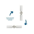 thumbnail image 6 of Cofield Collection Two-Light Brushed Nickel Transitional Wall Bracket, 6 of 14