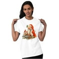 thumbnail image 5 of Vintage Christmas Santa Checklist Women's Graphic T Shirt Tees Brisco Brands S, 5 of 5