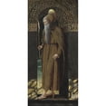 thumbnail image 2 of Francesco Benaglio 11x18 Gold Ornate Wood Frame and Double Matted Museum Art Print Titled - Saint Jerome (C. 1470-1475), 2 of 4
