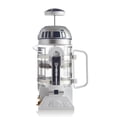 thumbnail image 1 of Mocha Hand-Cranked Coffee Machine Robot Star French Press Coffee Maker Machine,24cm High, 1 of 6