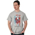 thumbnail image 4 of Officially Icee Logo Chill Out Men's Graphic T Shirt Tees Brisco Brands S, 4 of 4