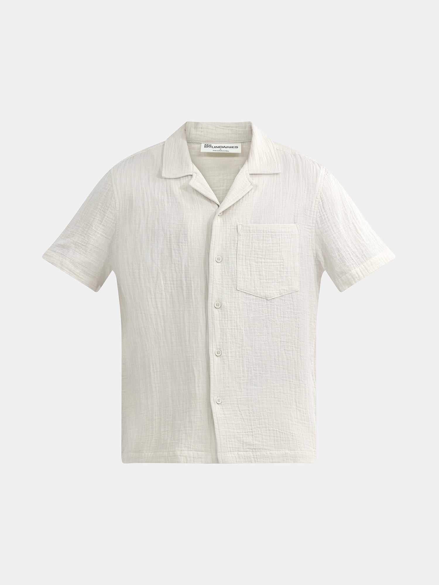 No Boundaries Mens Textured Shirt, Sizes XS-3XL