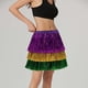 thumbnail image 5 of Falda corta de medio cuerpo con lentejuelas y borlas para mujer, delantal de poliéster, para fiesta de baile de carnaval, moda femenina, 5 of 7