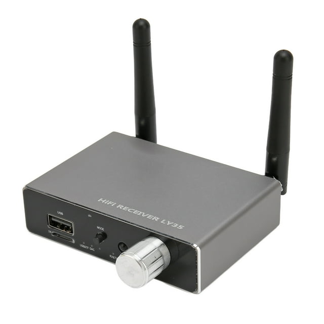 Sound Digital Un convertidor analógico, transmisor de receptores de sonido Coaxial USB Aluminio Aluminio Aluminio para Teléfonos Celulares para Proyectores