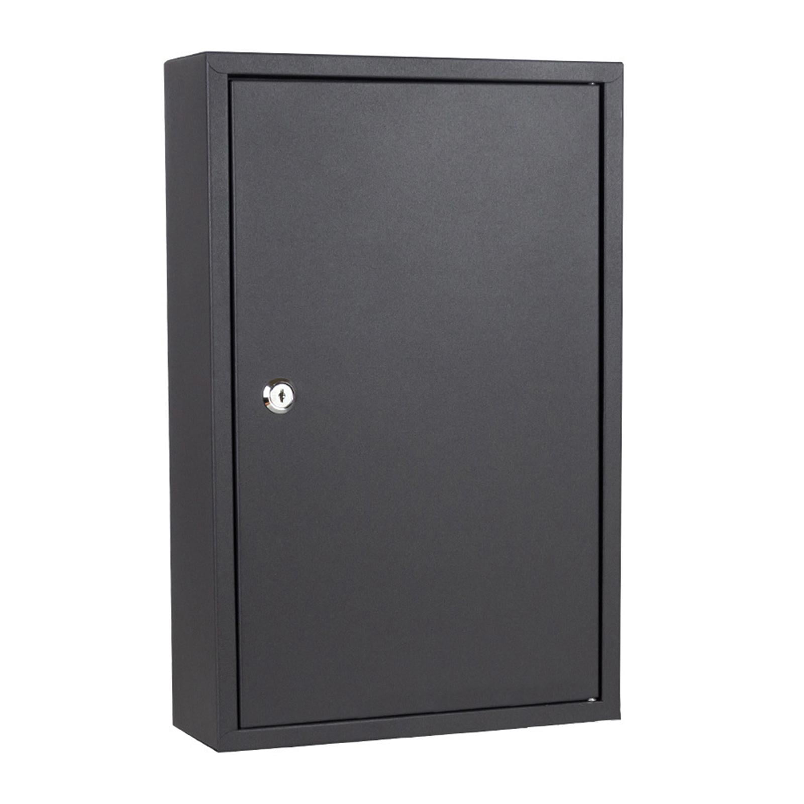 figatia 48 Key Lock Box Key Cabinet Safe Key Storage Box Key Organizer for Car Dealerships Hotels Rental Managements Hotel Executives