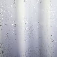 thumbnail image 4 of Saturday Knight Ltd Splatter Shower Curtain -Dove Gray, 4 of 4