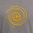 thumbnail image 3 of CafePress - Pi Swirl Men's Fitted T Shirt (Dark) - Men's Fitted T-Shirt, 3 of 4