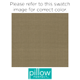 thumbnail image 3 of Pillow Perfect 18.5-inch by 11.5-inch Corded Rectangular Outdoor Throw Pillows (Set of 2) - Monti Chino, 3 of 3