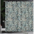 thumbnail image 3 of Ambesonne East Shower Curtain, Modern Autumn Festival Print, 69"Wx75"L, Almond Green, 3 of 4