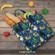 thumbnail image 5 of Fotbe Different Cats Christmas Bolsa Tote con Estampado para Mujer, Bolsos con Cremallera, Bolsa de Hombro Casual de Gran Capacidad con Bolsillos Internos, 5 of 7