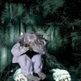 thumbnail image 4 of Crying Ghost With Voice Control Indoor/outdoor Halloween Decoration Decor Haunted House Vibrate Cover Face, 4 of 5
