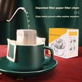 thumbnail image 3 of Bolsa de filtro de café portátil, goteo para el oído, té, café, filtros de grado alimenticio, filtrado de red, hogar, oficina, café, interior, 50 Uds. Inevent HA009431-00, 3 of 7