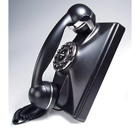 Basic Corded Telephone - telematrix retro wall black (catalog category: corded telephones / basic telephones)