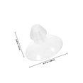 thumbnail image 2 of CRAFTHROU 100Ud Transparentes Ventosas PVC Para Acuario Con Agujero Fácil De Instalar En Superficies Lisos, 2 of 8
