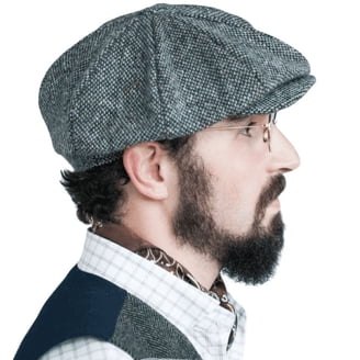Hanna Hats Irish Newsboy Cap Donegal Tweed 8 Piece 100% Wool  display picture 1
