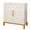 2-door-White, variant on HLR 48" Modern Wood Credenzas & Sideboards with Gold Trim, Storage Cabinet with 4 Doors, Green