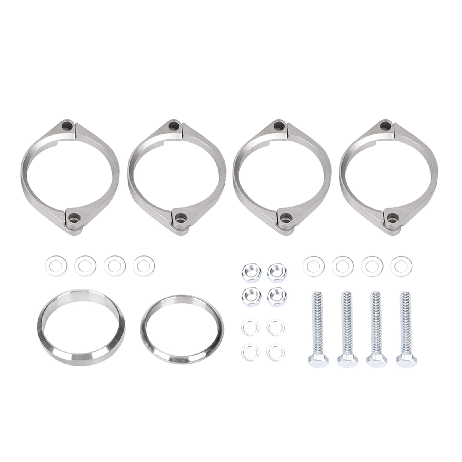 Rusted Exhaust Muffler Repair Clamp, Rusted Flange Clamp Repair Exhaust