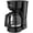 12-Cup, variant on 12-Cup Coffee Maker with Easy On/Off Switch, Easy Pour, Non-Drip Carafe with Removable Filter Basket, Vortex Technology, Black