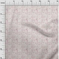 thumbnail image 3 of oneOone Velvet Light Pink Fabric Flower Diy Clothing Quilting Fabric Print Fabric By Yard 58 Inch Wide, 3 of 4