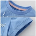 thumbnail image 5 of WIBACKER 3 Pack Girl's T Shirts Short Sleeve Cute Graphic Tees Crewneck Cartoon Print Summer Tops, 5 of 9