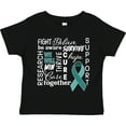 thumbnail image 3 of Inktastic Ovarian Cancer- Together We Will Win Boys or Girls Toddler T-Shirt, 3 of 5