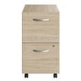 thumbnail image 2 of Studio C 2 Drawer Mobile File Cabinet in Natural Elm - Engineered Wood, 2 of 7