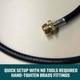 thumbnail image 4 of HALO 20 lb Propane Tank Conversion Kit with 4 ft Hose for Getaway Portable Griddle, 4 of 5