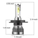 thumbnail image 3 of 2 Luces LED De Coche H4/H7/H8/H9/H11/9005/9006 120W 22000LM Para Faros Delanteros, 3 of 4