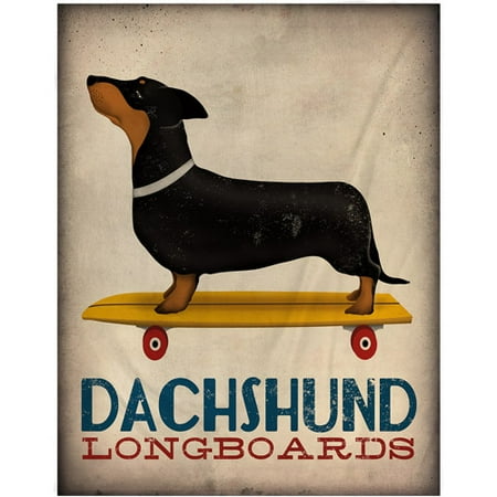 MOD Home Dachshund Long Board Duvet