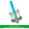 thumbnail image 6 of Minecraft Click and Switch Sword and Pickaxe Role-Play 2-in-1 Toy Inspired by the Movie, 6 of 8