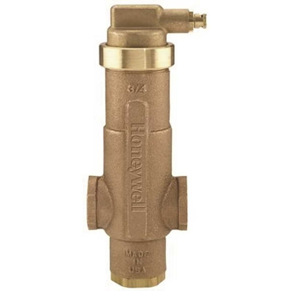 Honeywell Safety PV100S 1 in. Sweat Hydronic Air Vent Brass
