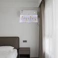 thumbnail image 1 of Durable Polyester Air Conditioner Cover Curtain for Living Room Bedroom Lightweight Windproof Protector Easy Installation for Home Use, 1 of 5