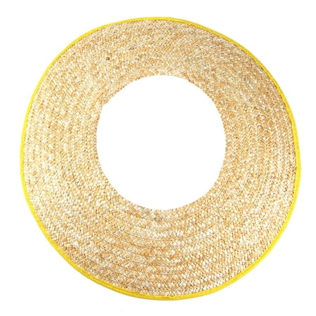 

Hard Hat Sun Shade Wheat Straw Helmet Sunshield for Construction Workers