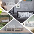 thumbnail image 6 of Dark Blue Grey Botanical Body Pillow Covers 20"x54", Spring Floral Summer Farmhouse Soft Brushed Microfiber Breathable Throw Pillow Covers, Pillowcase with Zipper for Couch Sofa Bedroom Living Room, 6 of 9