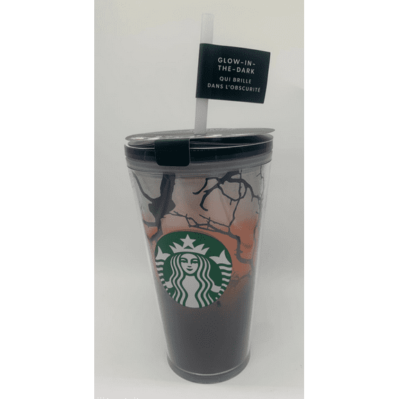 Starbucks Halloween 2022 Glow in the Dark Spooky Tumbler New With Tag