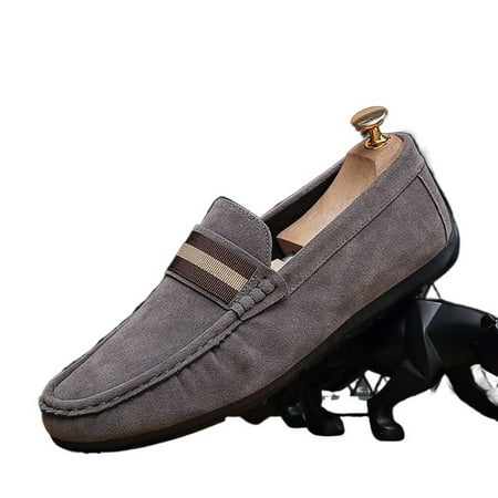 

Men s Driving Shoes Slip On Flats Boat Shoes Lefu shoes