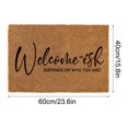 thumbnail image 2 of Nkmbld Christmas Doormats Floor Mats, Christmas Letter Print Floor Mats for Bedroom Living Room Welcome Doormat Christmas Decorations Indoor Outdoor, 2 of 8