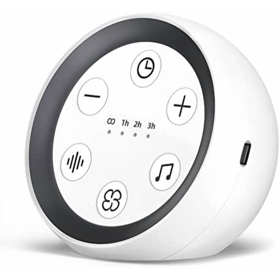 Sleep Sound Machine White Noise Machine with 32 Calming Sounds 36 Volume Levels Pink Brown Noise Machine for Baby Kid Adult with 4 Timer Noise Canceling Machine for Office Privacy