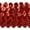 Red, variant on Expo Int'l 5 yards of 4 Row 1 1/2" Starlight Hologram Stretch Sequin Trim