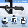 thumbnail image 4 of Wall Mounted Fishing Rod Holder Fishing Poles Horizontal Support Rack Wall Ceiling Storage Rack, 4 of 5