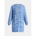 thumbnail image 4 of Time and Tru Women’s and Women’s Plus Super Soft Longline Cardigan Sweater, Lightweight, Size XS-4X, 4 of 4